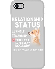 Chihuahua-Relationship Status Phone Case tile