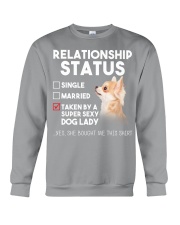 Chihuahua-Relationship Status Crewneck Sweatshirt tile