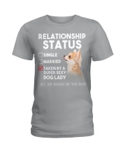Chihuahua-Relationship Status Ladies T-Shirt tile