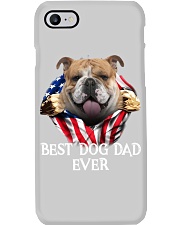 English Bulldog-Dog Flag-Dad Phone Case tile