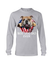 English Bulldog-Dog Flag-Dad Long Sleeve Tee tile