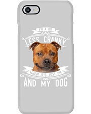 Staffordshire Bull Terrier-Less Cranky Phone Case tile