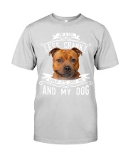 Staffordshire Bull Terrier-Less Cranky Premium Fit Mens Tee tile