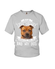 Staffordshire Bull Terrier-Less Cranky Youth T-Shirt tile