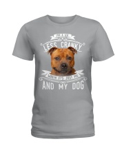 Staffordshire Bull Terrier-Less Cranky Ladies T-Shirt tile