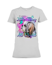 Shih Tzu-Art-Little Thing Premium Fit Ladies Tee tile