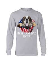 St Bernard-Dog Flag-Dad Long Sleeve Tee tile