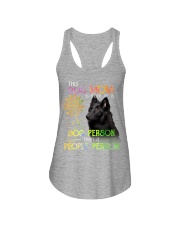 Belgian Shepherd-02-Dog Person Ladies Flowy Tank tile