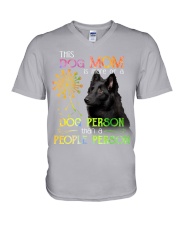 Belgian Shepherd-02-Dog Person V-Neck T-Shirt tile