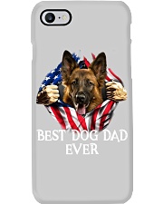German Shepherd-Dog Flag-Dad Phone Case tile