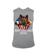 German Shepherd-Dog Flag-Dad Sleeveless Tee tile