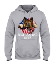 German Shepherd-Dog Flag-Dad Hooded Sweatshirt tile
