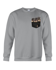 German Shepherd-02 - Pocket Crewneck Sweatshirt thumbnail