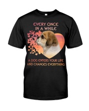 Pekingese-Enters Your Life Classic T-Shirt front