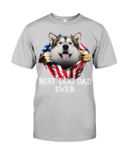 Alaskan Malamute-Dog Flag-Dad Classic T-Shirt tile