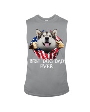 Alaskan Malamute-Dog Flag-Dad Sleeveless Tee tile