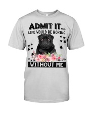 Pug-Black-Admit It Premium Fit Mens Tee tile