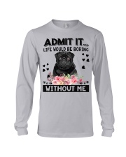 Pug-Black-Admit It Long Sleeve Tee tile