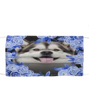 Alaskan Malamute-Blue Mask Cloth face mask front