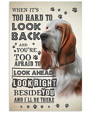 Basset Hound - Look Back 24x36 Poster front