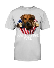 Rhodesian Ridgeback-Dog Flag-Dad Premium Fit Mens Tee tile