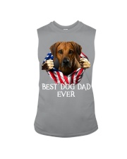 Rhodesian Ridgeback-Dog Flag-Dad Sleeveless Tee tile