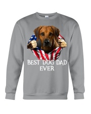 Rhodesian Ridgeback-Dog Flag-Dad Crewneck Sweatshirt tile
