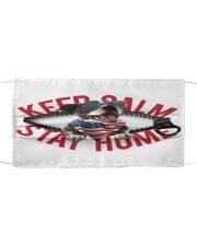 Staffordshire Bull Terrier-US-Keep Calm Cloth face mask front