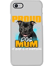 Staffordshire Bull Terrier-02-Proud Dog Mom Phone Case tile