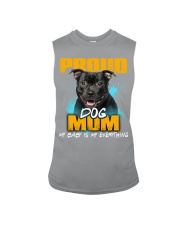 Staffordshire Bull Terrier-02-Proud Dog Mom Sleeveless Tee tile