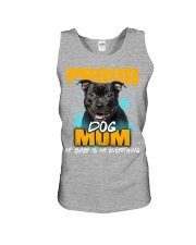 Staffordshire Bull Terrier-02-Proud Dog Mom Unisex Tank tile