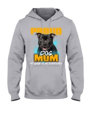 Staffordshire Bull Terrier-02-Proud Dog Mom Hooded Sweatshirt tile
