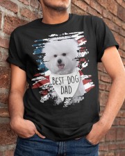 Bichon-Best Dog Dad Classic T-Shirt apparel-classic-tshirt-lifestyle-26