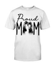Lhasa Apso-Proud Mom Classic T-Shirt front