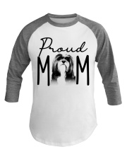 Lhasa Apso-Proud Mom Baseball Tee tile