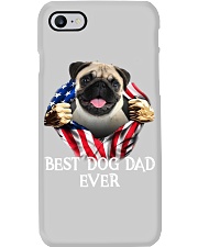 Pug-Dog Flag-Dad Phone Case tile
