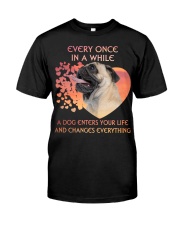 Pug-Enters Your Life Classic T-Shirt front