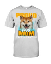 Shiba Inu-Proud Dog Mom Premium Fit Mens Tee tile