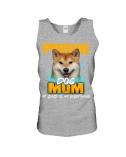 Shiba Inu-Proud Dog Mom Unisex Tank tile
