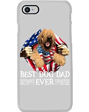 Briard-Dog Dad Flag Phone Case tile