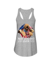 Briard-Dog Dad Flag Ladies Flowy Tank tile