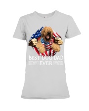 Briard-Dog Dad Flag Premium Fit Ladies Tee tile