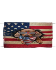 Dachshund-02-US Mask Cloth face mask front
