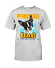Boston Terrier-Proud Dog Dad Premium Fit Mens Tee tile