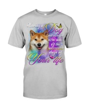 Shiba Inu-Bless You Classic T-Shirt tile