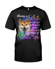 Shiba Inu-Bless You Classic T-Shirt front