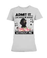 Poodle-Black-Admit It Premium Fit Ladies Tee tile