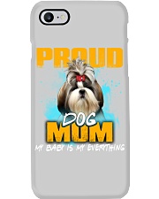Shih Tzu-Proud Dog Mom Phone Case tile
