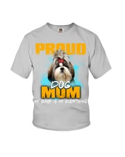 Shih Tzu-Proud Dog Mom Youth T-Shirt tile