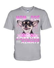 Chihuahua-Forever Always V-Neck T-Shirt tile